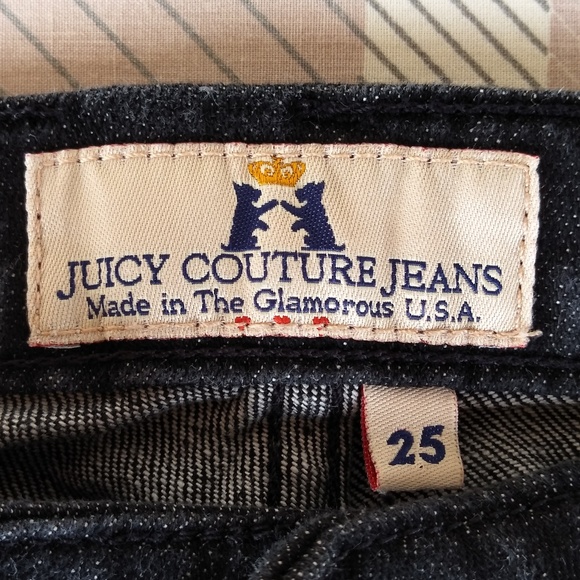 Juicy Couture Jeans, Black, Like New, Skinny. - Picture 5 of 8